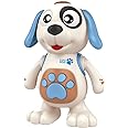 DM Toys Brinquedo Interativo Musical Mexe Danca Luz e Som Dancing Cachorro